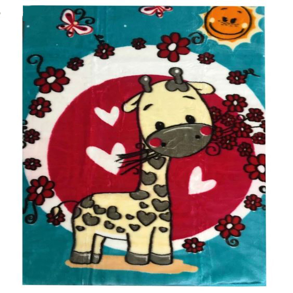 پتو نوزادی طرح گابی سایز 80x110 سانتی متر